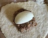 Une image de l'étape 7 de Banh bao porc, champignons et oeufs.