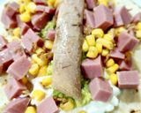 Foto del paso 6 de la receta: Wrap de pavo y queso cottage con aguacate y ventresca