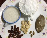 A picture of step 1 of Sabudana Kheer / Payesh.
