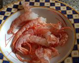 Foto del paso 6 de la receta Nidos de Pasta con Gambas y Piñones