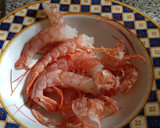 Foto del paso 6 de la receta: Nidos de Pasta con Gambas y Piñones