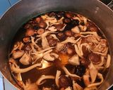 Hình bước làm 2 của món Mì tiềm chay