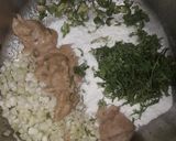 A picture of step 5 of Awadhi Sauce with Cauliflower 3 ways.
