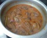 A picture of step 3 of Andhra style Stuffed brinjal sabji.