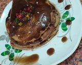 A picture of step 4 of Chocolate pancake.
