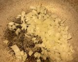 A picture of step 1 of Cream corn & sausage.