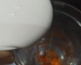 A picture of step 2 of Turmeric ice cream.