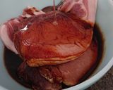 A picture of step 1 of Honey Soy Pork Steaks.