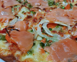 Foto del paso 3 de la receta: Pizza vegetal i salmó fumat