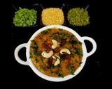 A picture of step 4 of Green sorghum and green wheat khichdi.