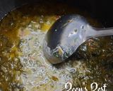A picture of step 3 of Sarson Ka Saag.