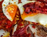 Foto del paso 8 de la receta: MILANESA a🐎Caballo con Hogao Colombiano y Tocineta🥓...!