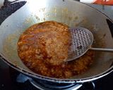 A picture of step 1 of Fish curry.