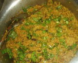 A picture of step 25 of Pilau with guacamole.