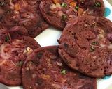 A picture of step 7 of Pink/Beetroot Chilla.