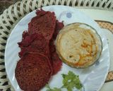 A picture of step 3 of Healthy Beetroot Pancake.