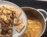 A picture of step 16 of Easy Mango Tofu Red Thai curry.