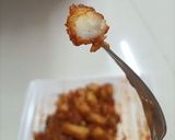 A picture of step 9 of Korean chewy garlic Potato in Red sauce.