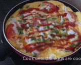 Foto langkah ke 13 dari resep Sarapan Praktis : Omelet Tomat.