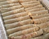 A picture of step 6 of Enchiladas Swizzas.
