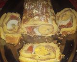 Foto del paso 3 de la receta: Pionono de queso, atún, huevo y zanahoria!! 😋