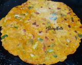 A picture of step 3 of Jowar-Radish Paratha with  Aloo Methi Subzi.