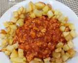 عکس مرحله 2 از دستور واویشکا با مرغ چرخ کرده