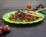 Foto langkah ke 4 dari resep Tumis Cumi Asin Pete.