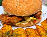 Une image de l'étape 5 de Burger tender's au poulet sauce avocado 🥑.