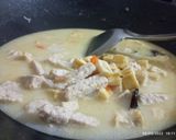 Foto langkah ke 6 dari resep Tumis tahu tempe kuah santan gurih.