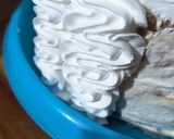 A picture of step 8 of Raspberry Tres Leches Cake.