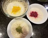 Foto del paso 3 de la receta: Pancake de avena tricolor