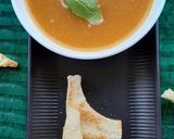 A picture of step 4 of Pumpkin drumstick soup.