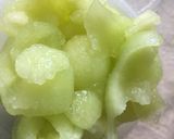 Foto langkah ke 1 dari resep Juice Melon Cucumber Mint.