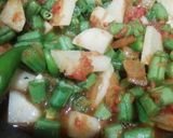 A picture of step 4 of Beans Aloo.