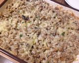 A picture of step 10 of Whole Wheat Käsespätzle with Mushrooms.