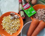 Foto langkah ke 1 dari resep Lumpia isi sostelgung (sosis telur wortel jagung).