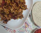 Foto del paso 9 de la receta Fajitas de pavo con mango picantes