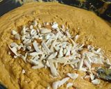 A picture of step 5 of Besan ki burfi.