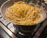 A picture of step 6 of Classic Spaghetti Cacio e Pepe.