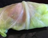 A picture of step 3 of Stuffed Cabbage Roll.