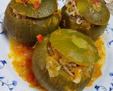 Foto del paso 6 de la receta: Zapallitos rellenos con arroz y carne