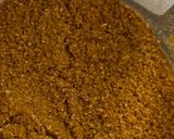 A picture of step 1 of Kabsa spices + Kabsa rice - Saudi rice with lamb meat.
