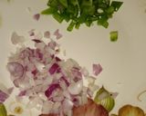 A picture of step 2 of Knorr noodles pakora/Ball.