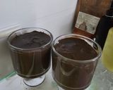 Gambar langkah 3 resipi Hard-boiled Egg Chocolate Pudding - Puding Coklat Telur Rebus.