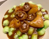 鮑魚花膠燴小棠菜的食譜步驟7照片