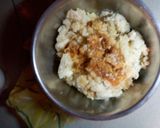 A picture of step 3 of Fish yam balls.