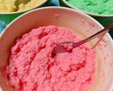 Foto langkah ke 3 dari resep Kue Lapis Singkong Pelangi (Dengan Santan).