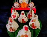 A picture of step 6 of Paneer Mawa Rasmalai Tutti Frutti Modak.
