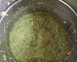 A picture of step 3 of Split Mung beans chilla.